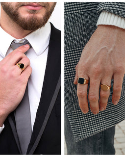 Stylish Signet Rings for Men