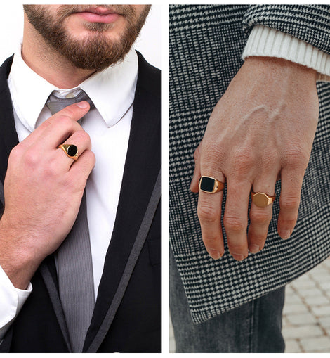 Stylish Signet Rings for Men