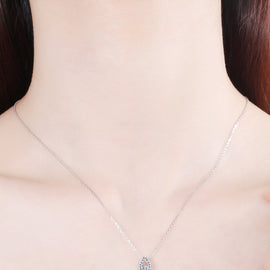 Carat Moissanite Pendant Necklace